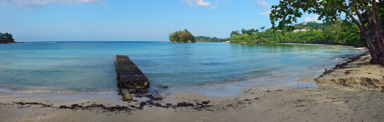 private beach