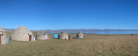 yourte au kirghizstan