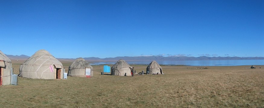 yourte au kirghizstan