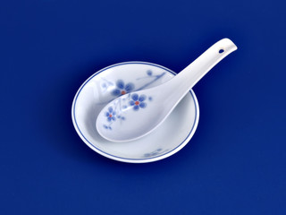 chinese dish & spoon