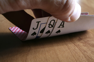 playing cards tricks focuses