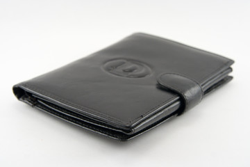 purse on a white background