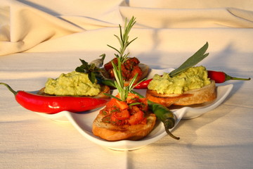 zweierlei bruschetta - michael gerlach