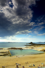 piscine d'eau de mer