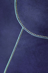 leather bag detail