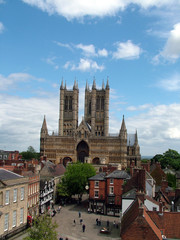 Fototapeta na wymiar Katedra w Lincoln