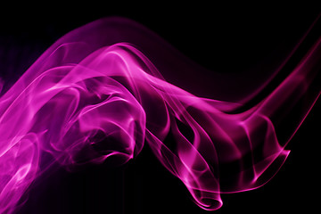 abstract background shape - smoke waves