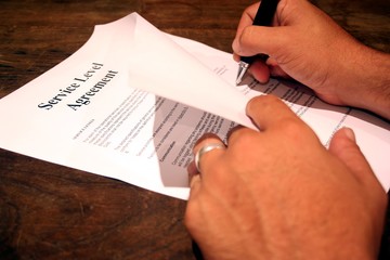 signin a sla