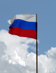 Fototapeta na wymiar Rosyjska flaga