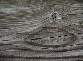 old weathered wood with knot