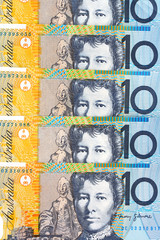 australian ten dollar notes