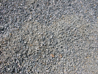 blue rock pile