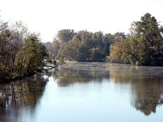 Fototapeta na wymiar krajobraz - rzeka w Maryland 3 Patuxent