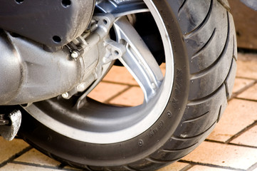rueda de moto