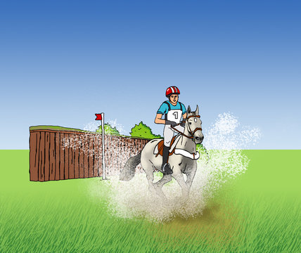 cheval de competition