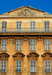 france, french riviera, nice: facade