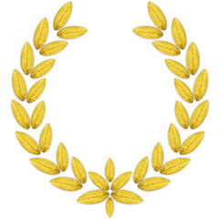 lorbeerkranz gold