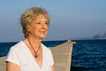 attractive pensioner