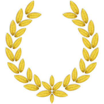 lorbeerkranz gold