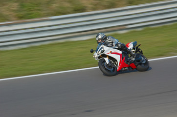 Fototapeta premium motorbike racing