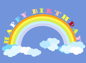 birthday rainbow