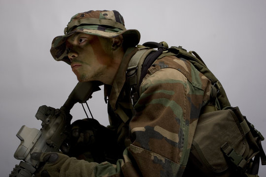 looking forward soldier
