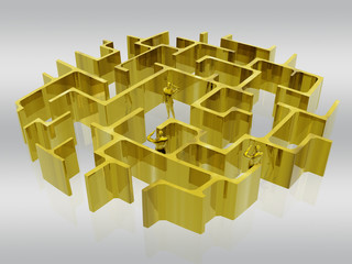 the golden maze of business.