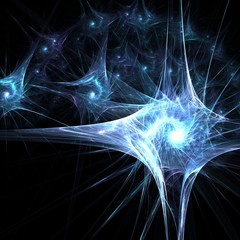 sapphire stars abstract