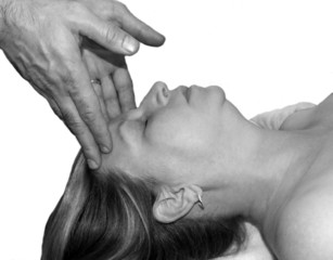 getting a massage