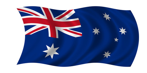 australia flag australien fahne © moonrun