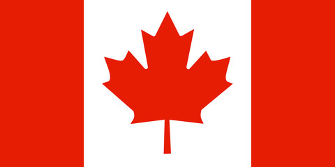 canada flag kanada fahne - obrazy, fototapety, plakaty