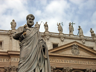 saint peter at the vatican