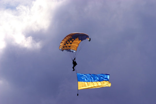 flying flag
