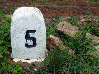 five miles