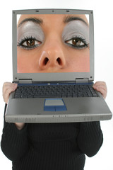 laptop face