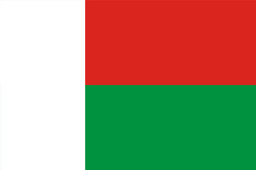 madagascar national flag