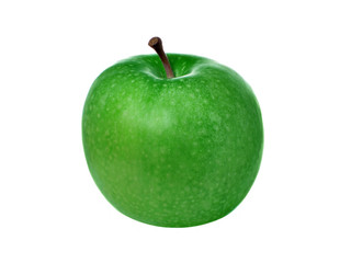 green apple isolated