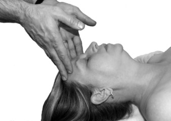 getting a relaxing massage