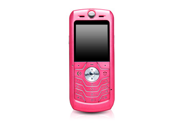 pink cell phone