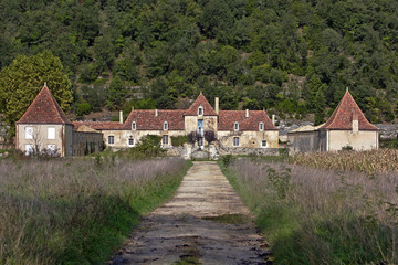 Fototapeta na wymiar old chateau
