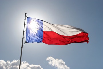 Naklejka premium texas flag
