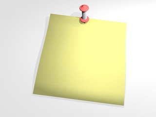 detail one post-it note