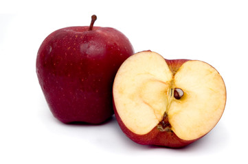 red apple