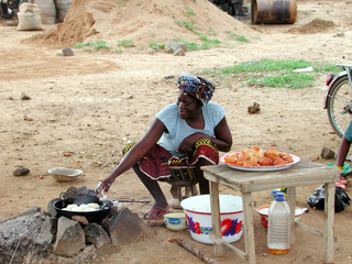 plats cuisinés au village