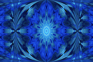 beautiful blue