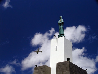 Obraz premium virgin mary statue1