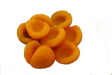 half of peaches