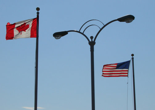 two flags