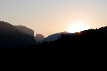 yosemite sunrise