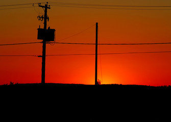 power sunset
